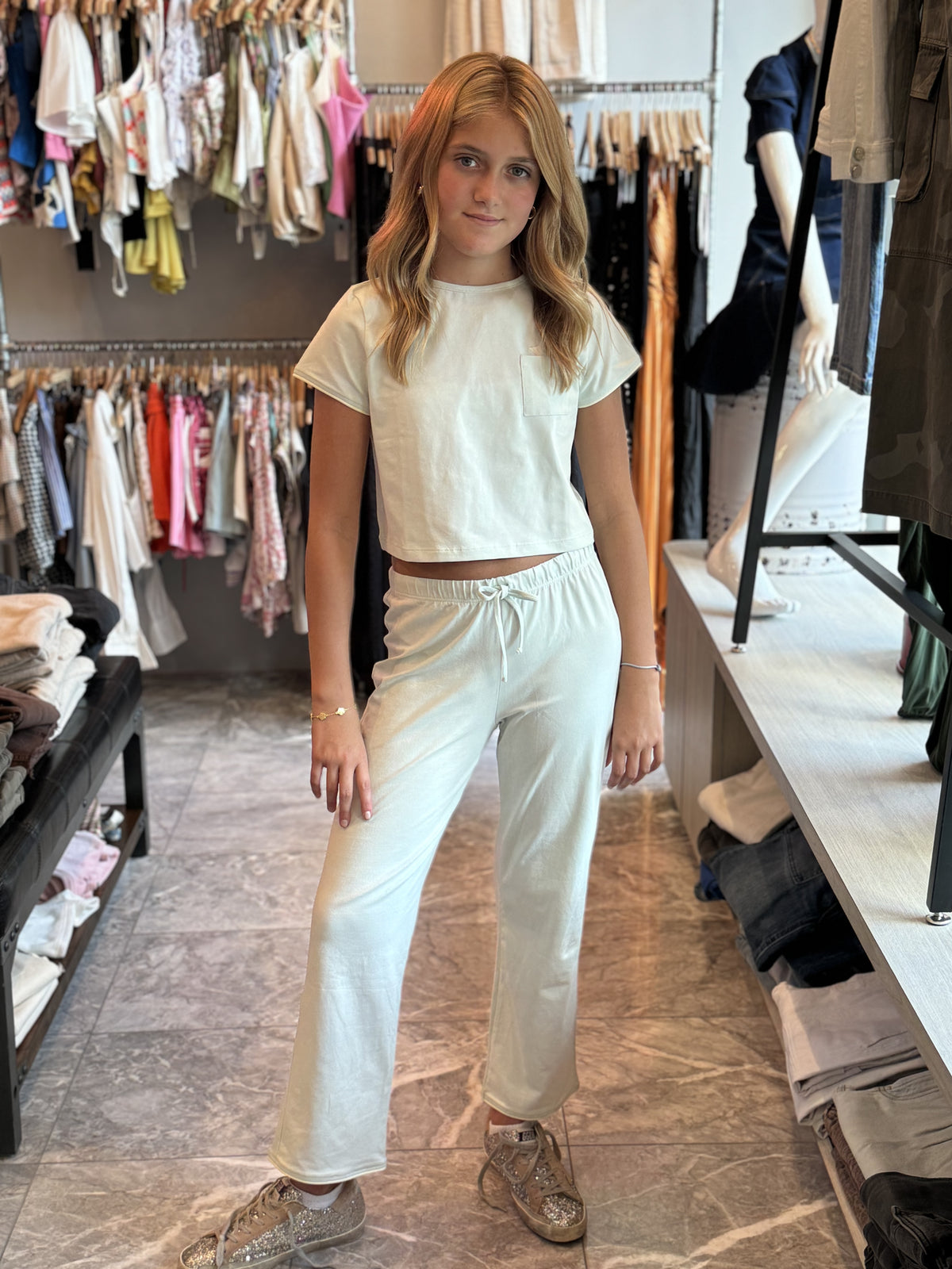 IS Mint Long Pant PJ Set