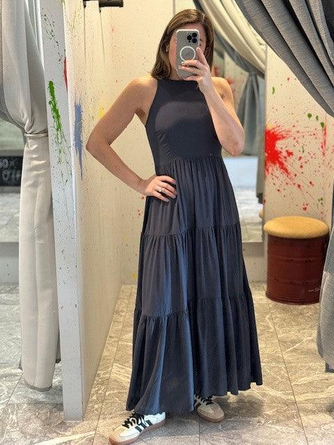RP Deep Blue Maxi Dress Small