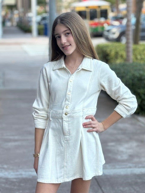 DL Off White Dress