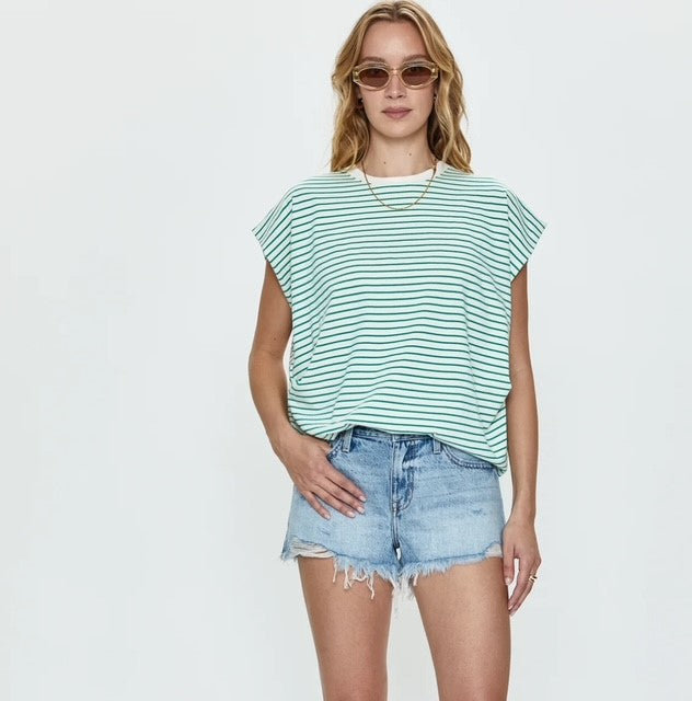 PD Gigi Vivid Distressed Short
