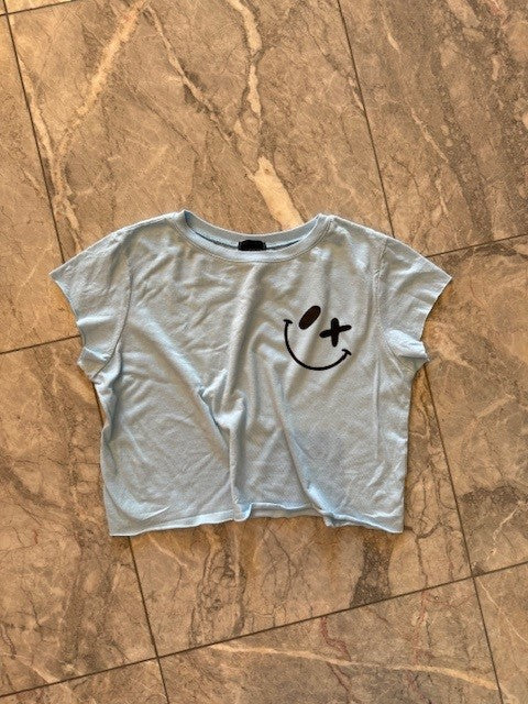 LJ Blue Smiley Tee