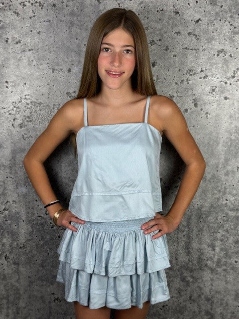 IS Blue Loose Top