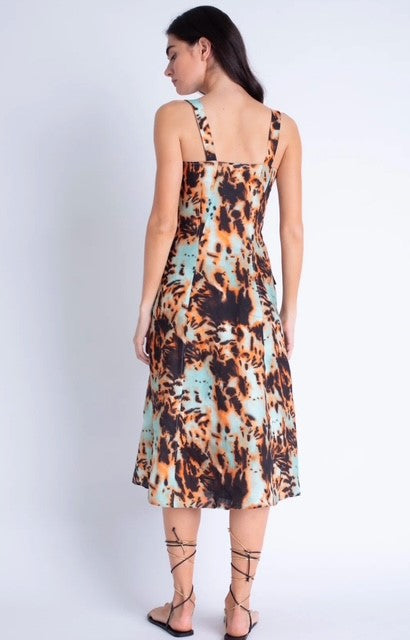 k&g maxi dresses kg Multicolor Print Maxi Dress XS