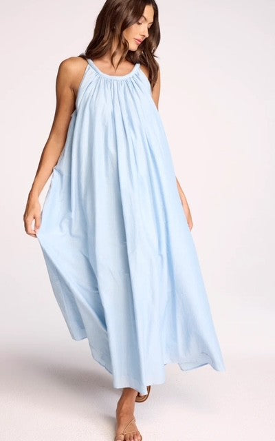 SU Baby Blue Maxi Dress