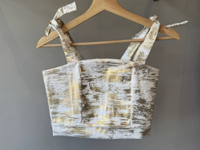 IS Gold Brush Top