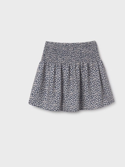 MAY Blue Print Skirt