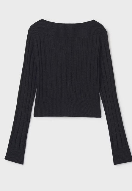 MAY Back Long Sleeve Top