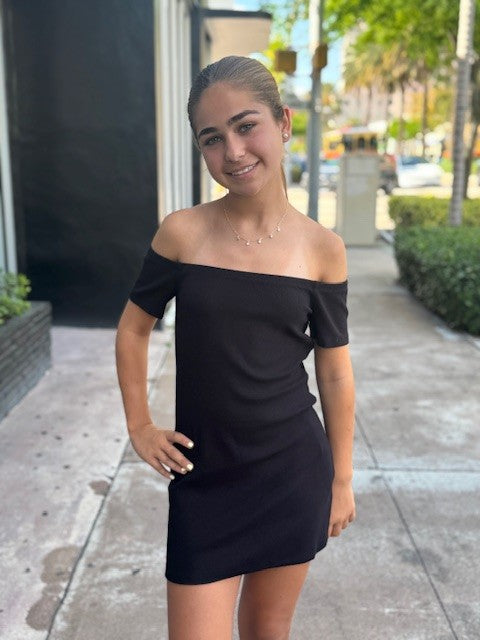 TE Black Bodycon Dress