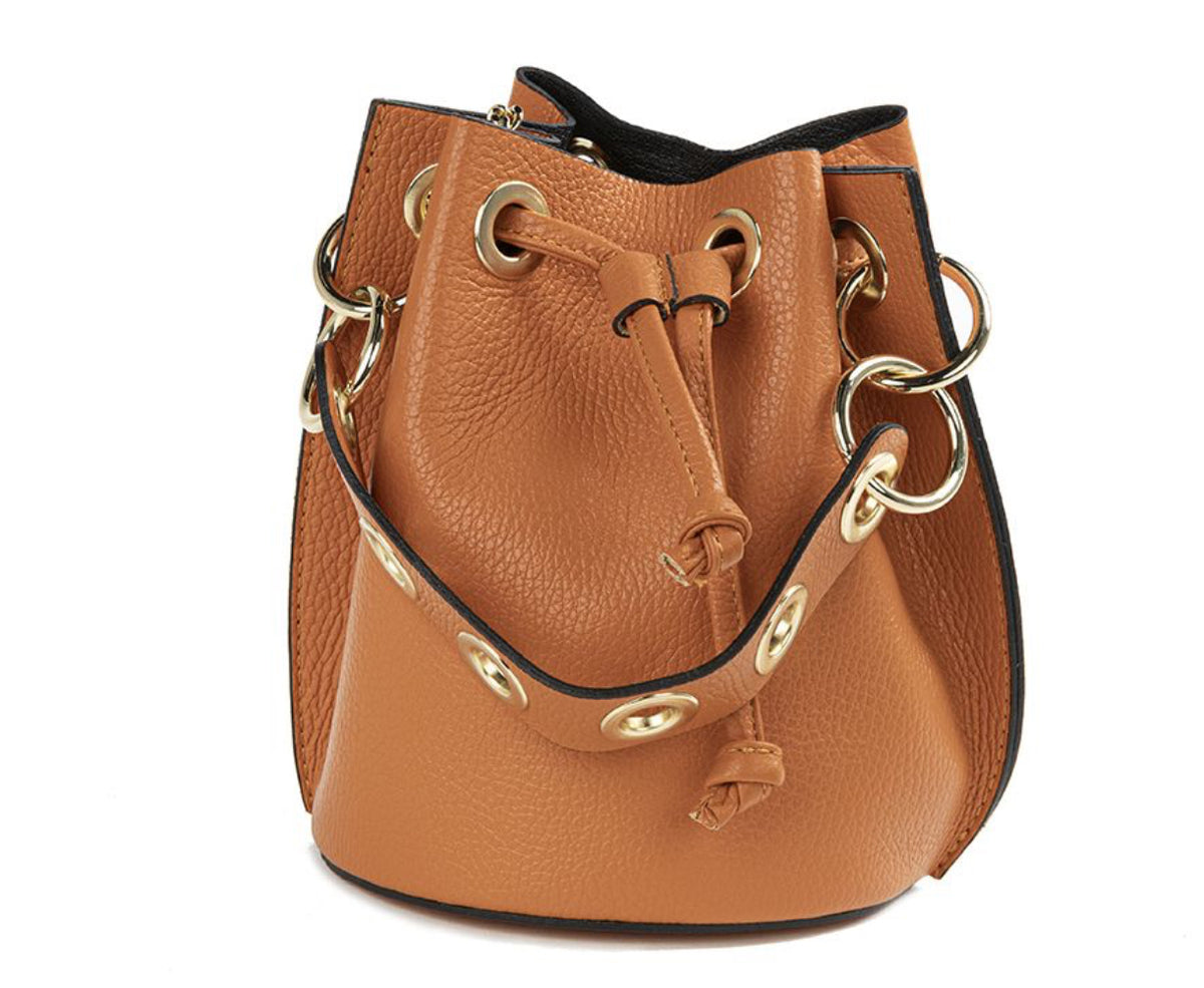 GF Camel Bucket Bag
