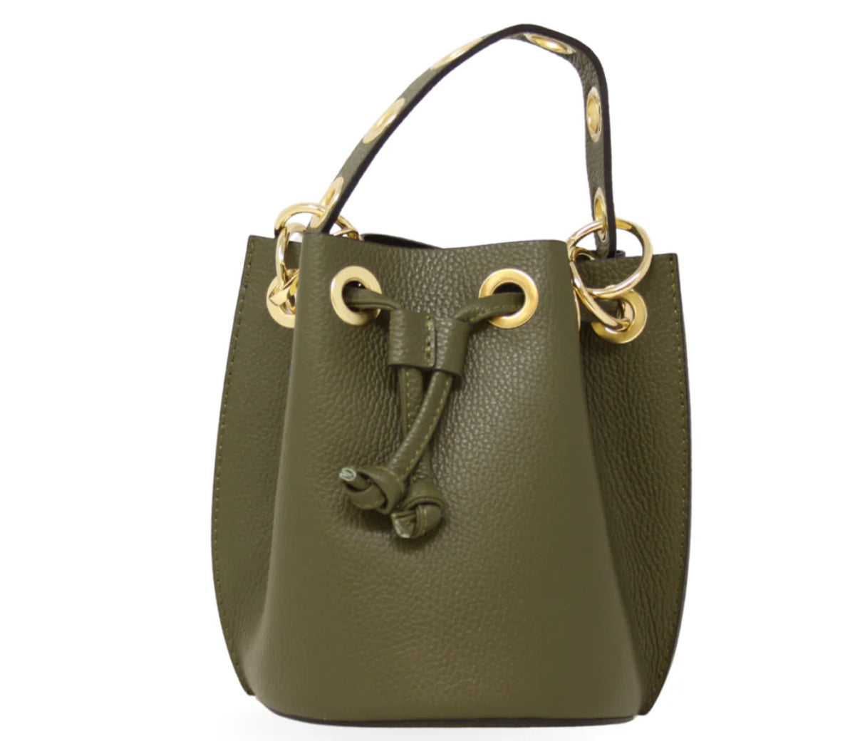 GF Olive Bucket Bag