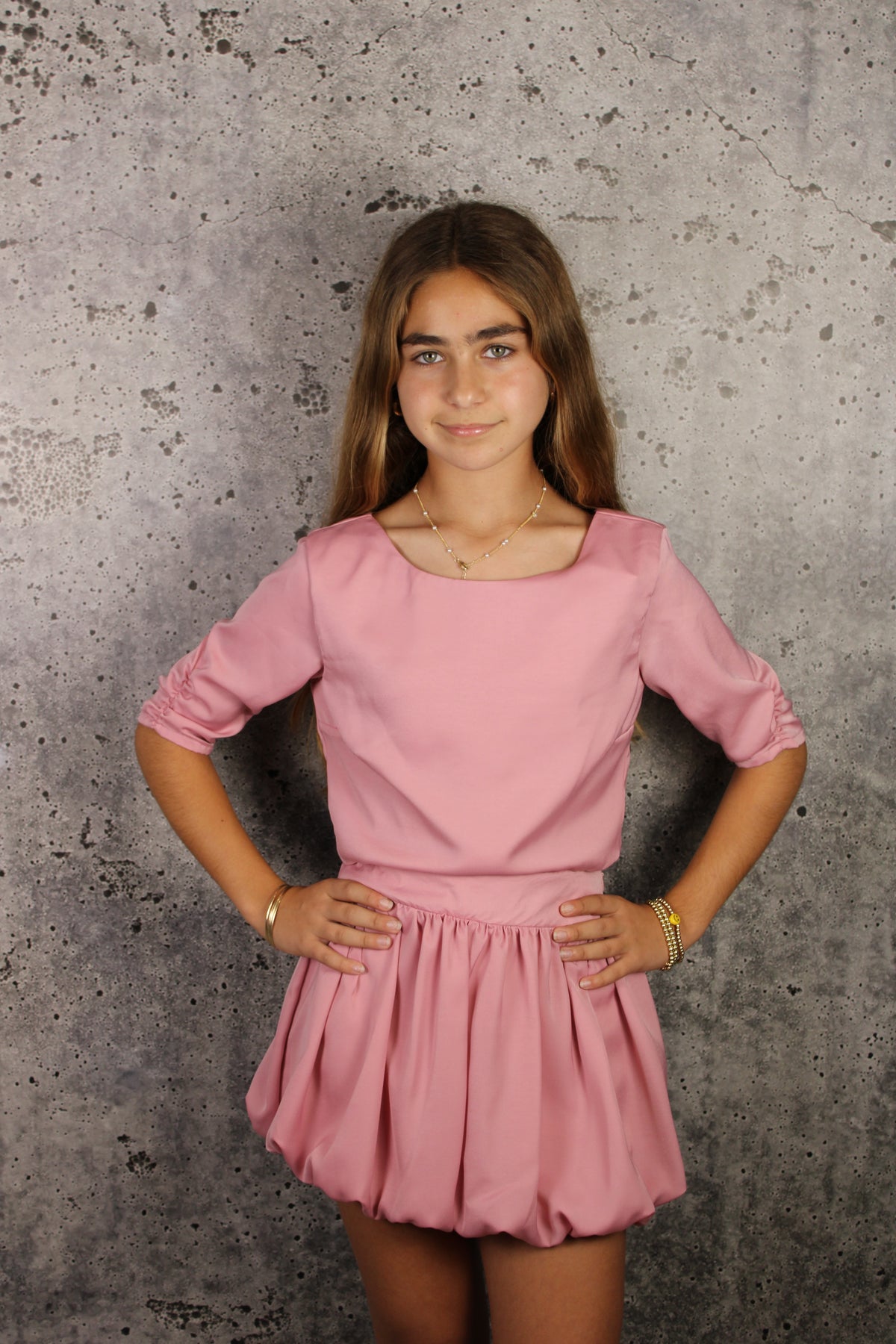 IS Pink Bubble Skirt