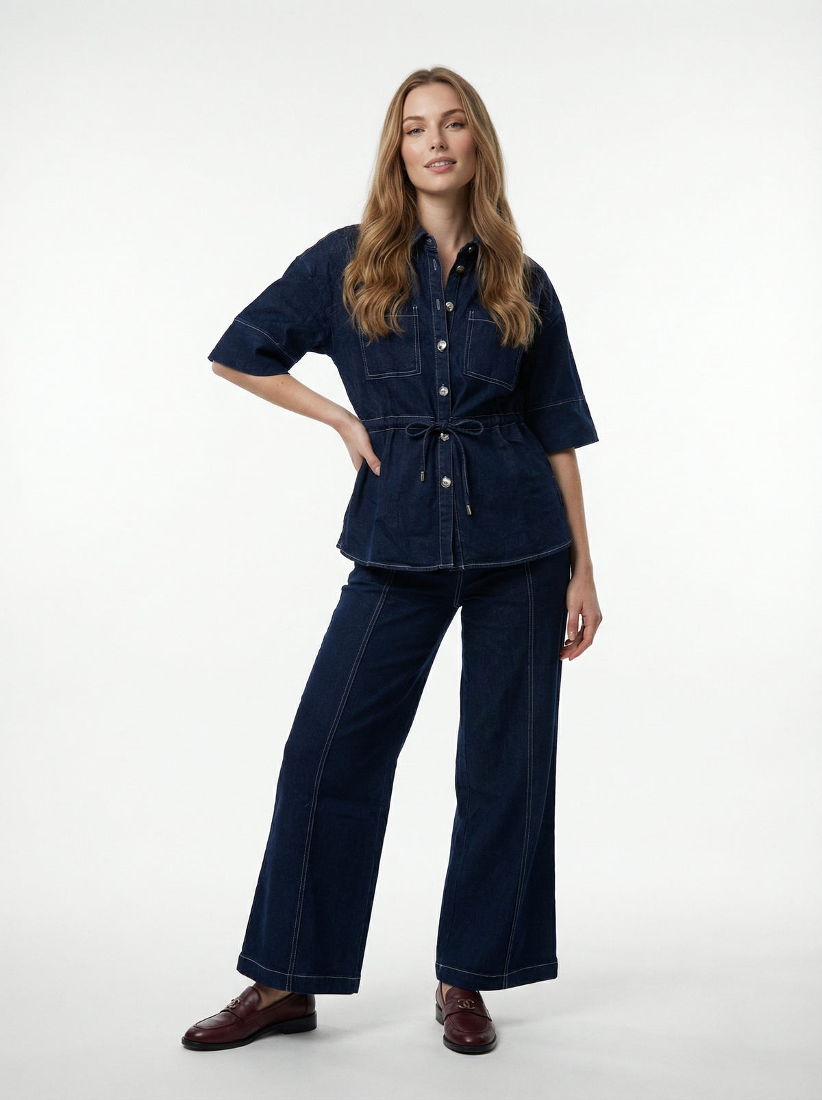 DD Denim Pant Set