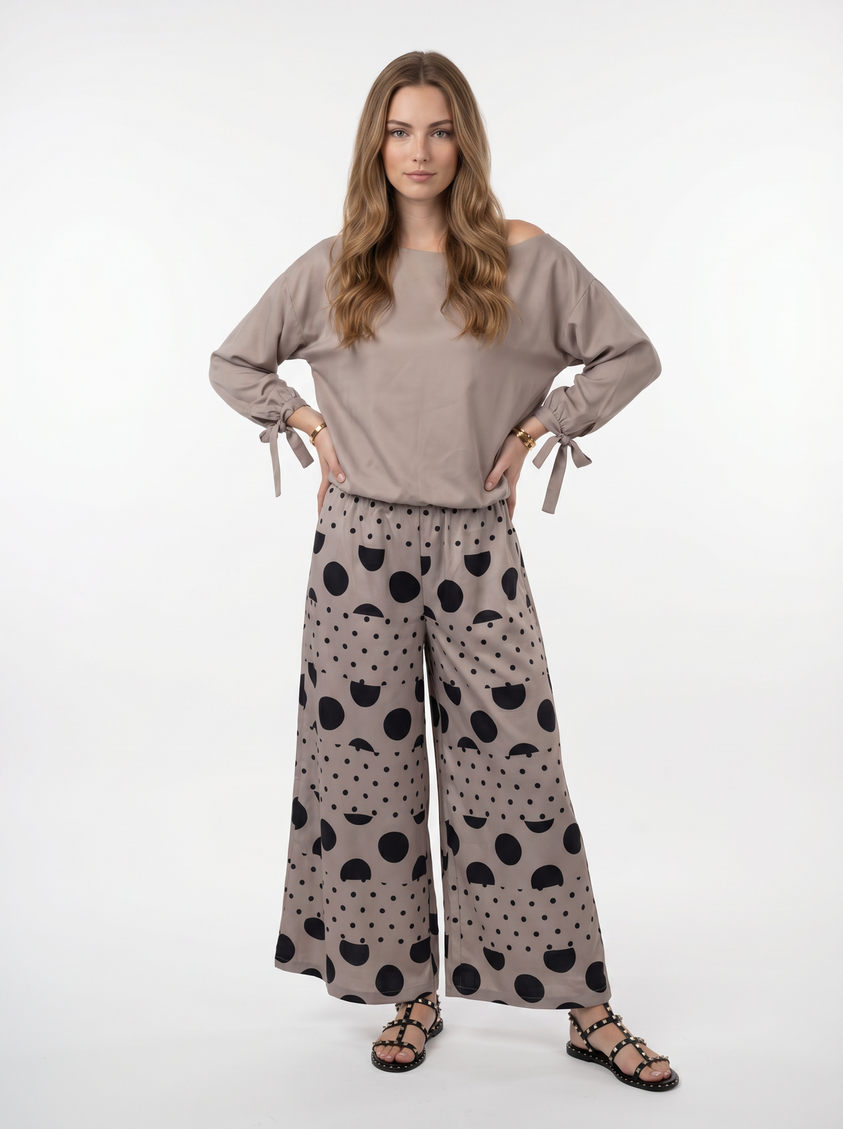 FL Polka Dot Pant Set