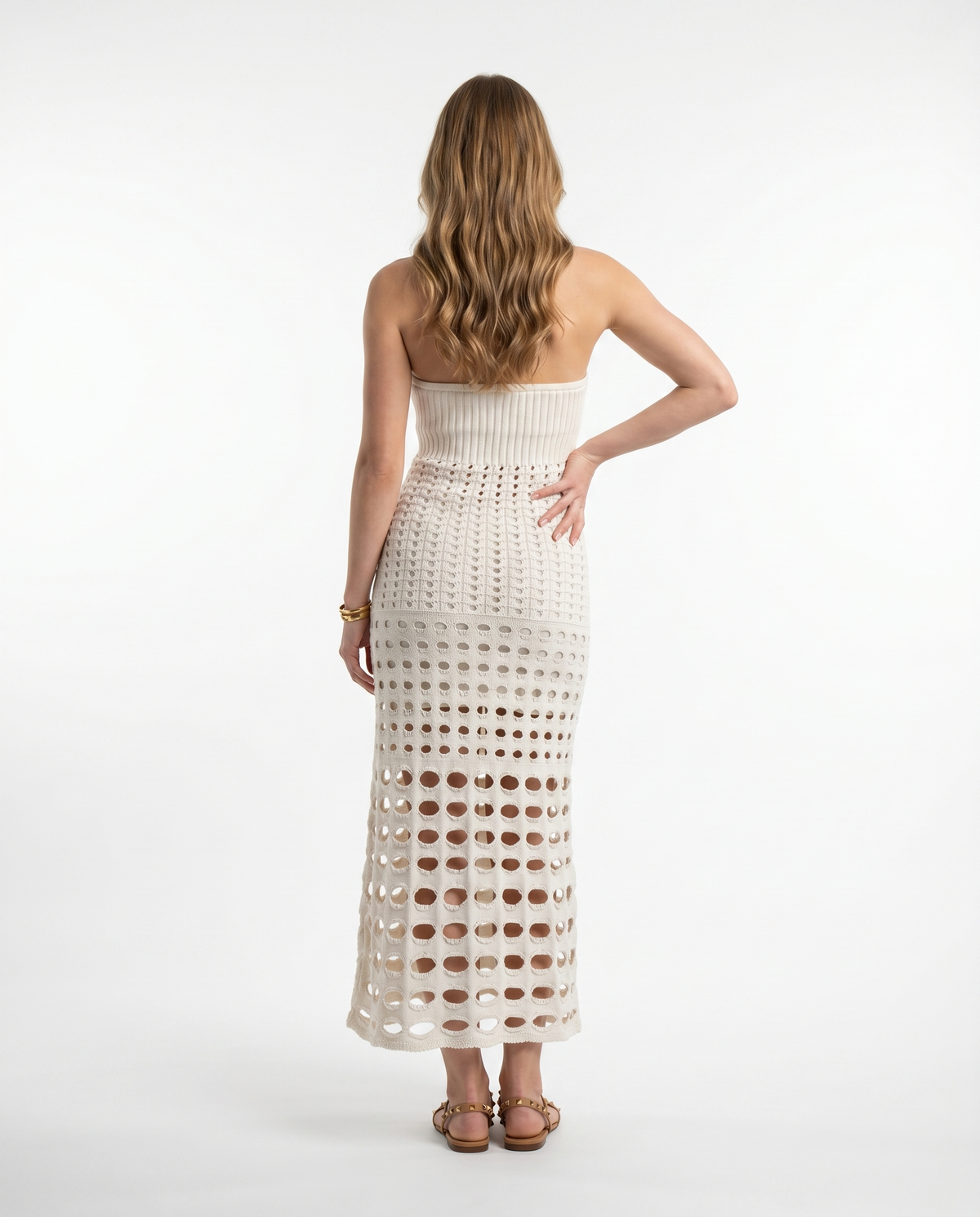 crochet dress for sale Dalton Backless Crochet Maxi Dress