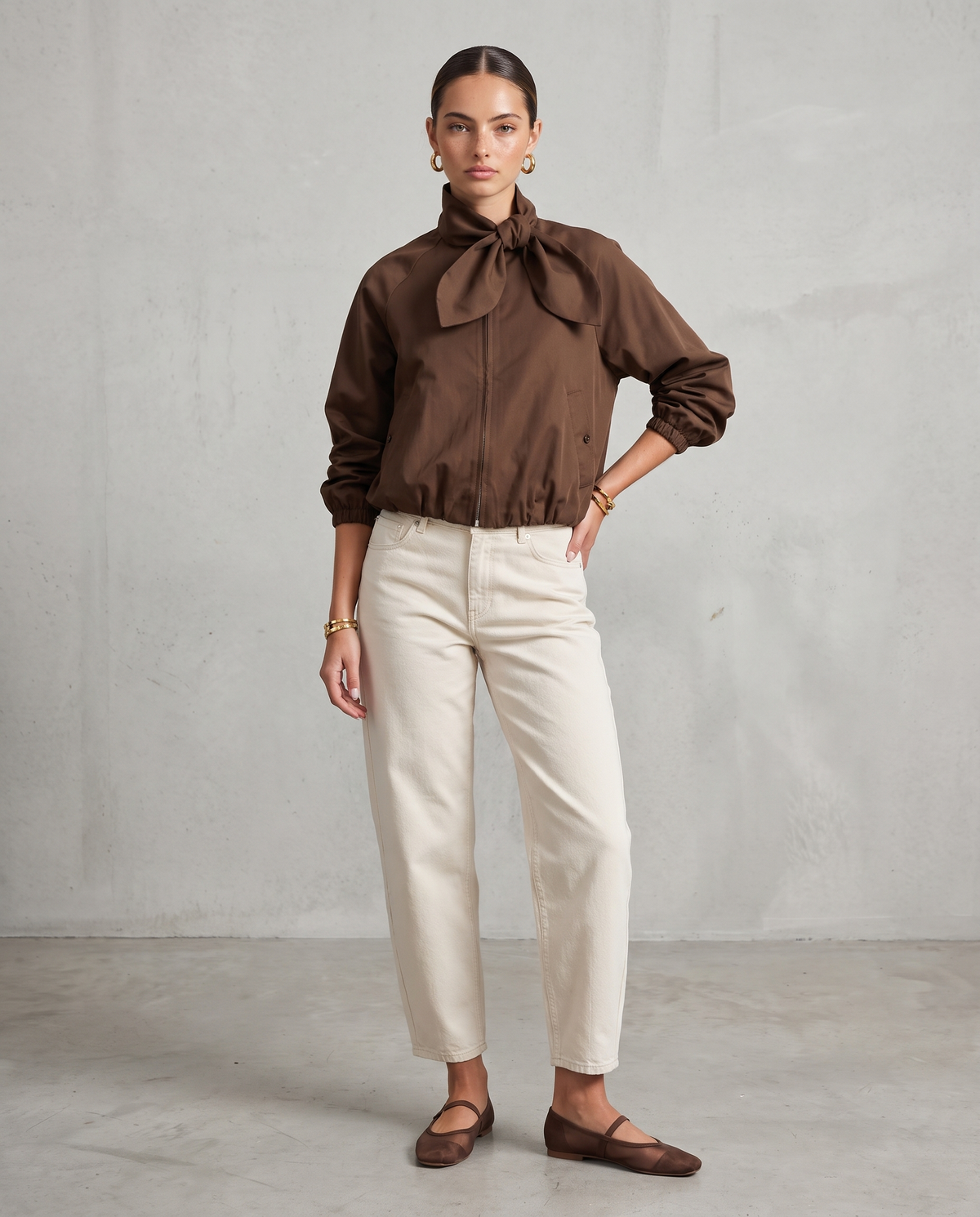 GL Brown Tie Jacket