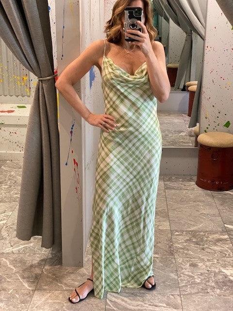 CH Green Plaid Dress - IF SO 