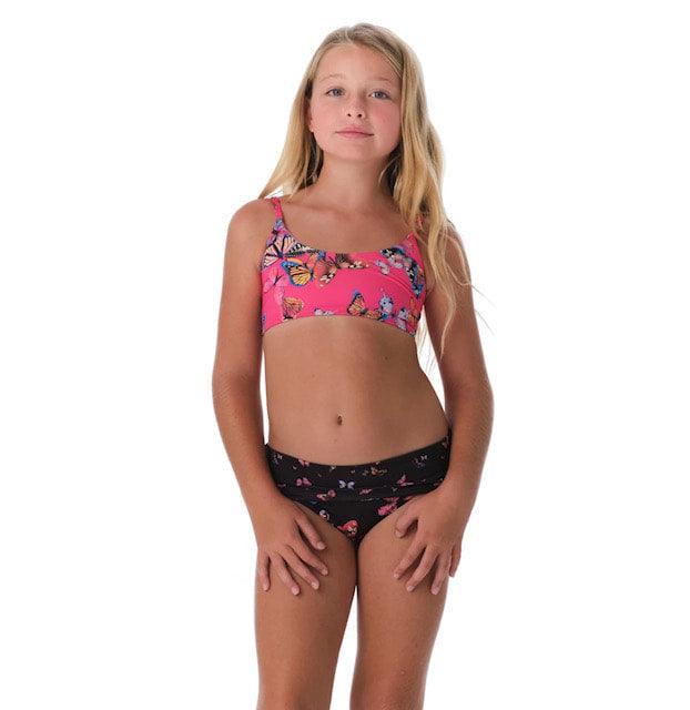 SUB Pink/Black Butterfly Bikini Set - IF SO 