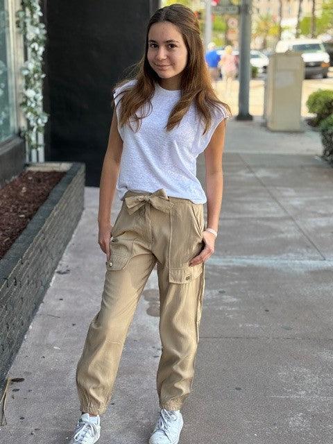 MAY White Top With Studded Sleeve - IF SO 