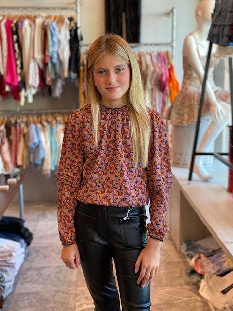 NO Pink Floral Print Top - IF SO 