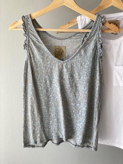 CH Blue Cheetah Print Tank Top - IF SO 