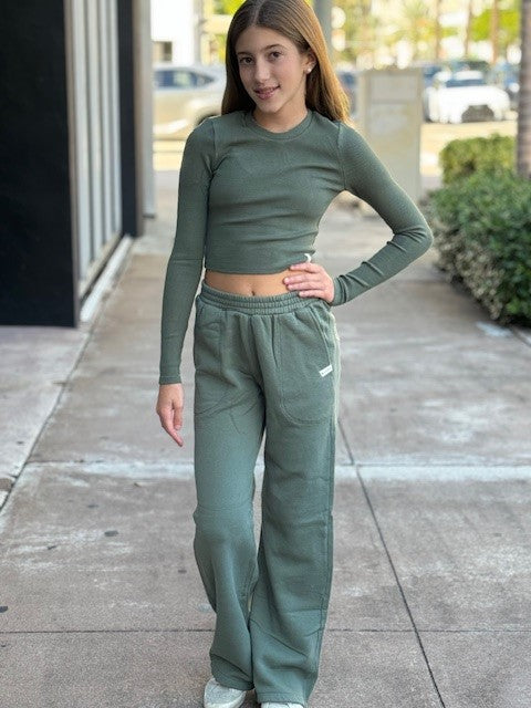 KA Olive Pant