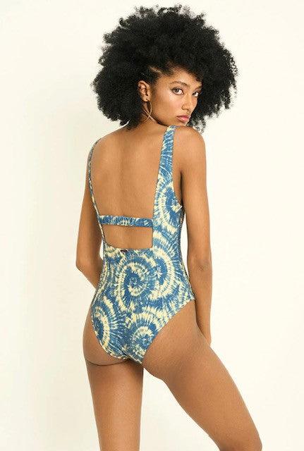 TO Blue Tie Dye Bathingsuit - IF SO 