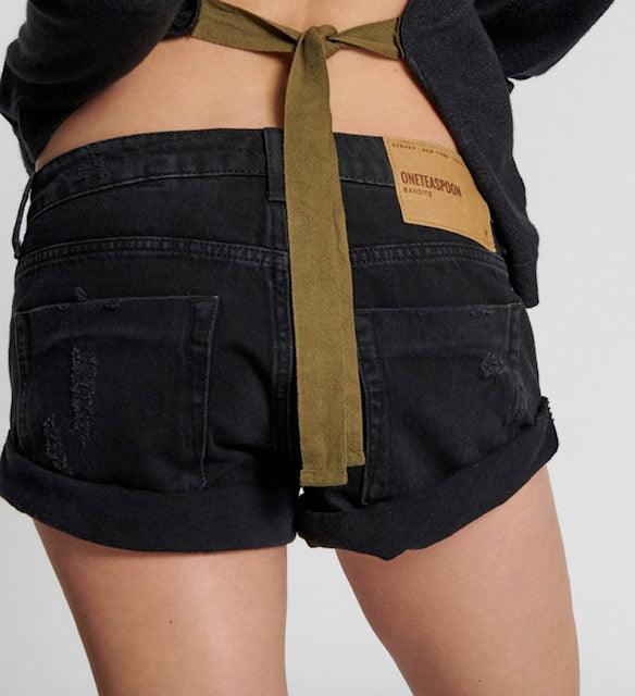 OT Double Black Bandit Denim Short - IF SO 