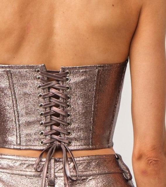 STL Pewter Corset Top - IF SO 