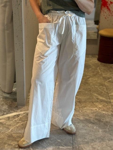 RP White Poplin Pant - IF SO 