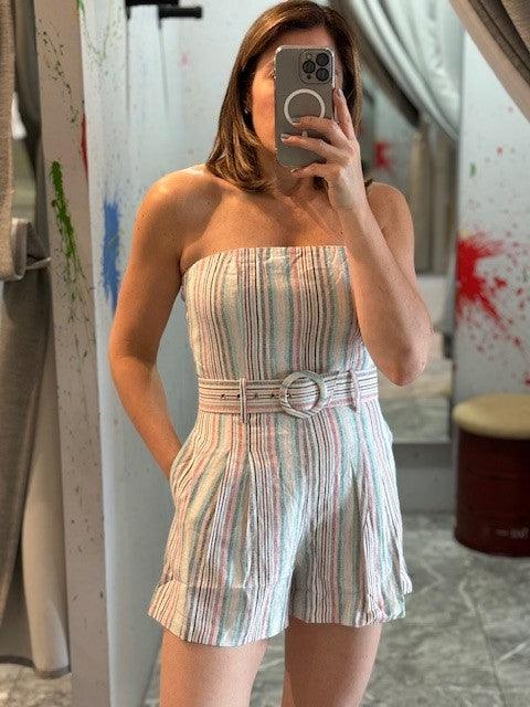 OL Stripe Romper - IF SO 