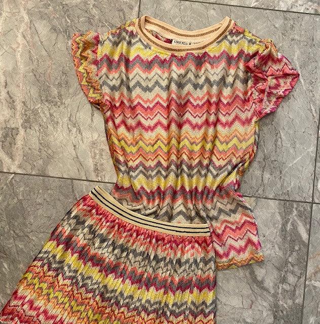LF Fuchsia Zig Zag Top - IF SO 