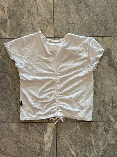 T2 White Rouched Back Top - IF SO