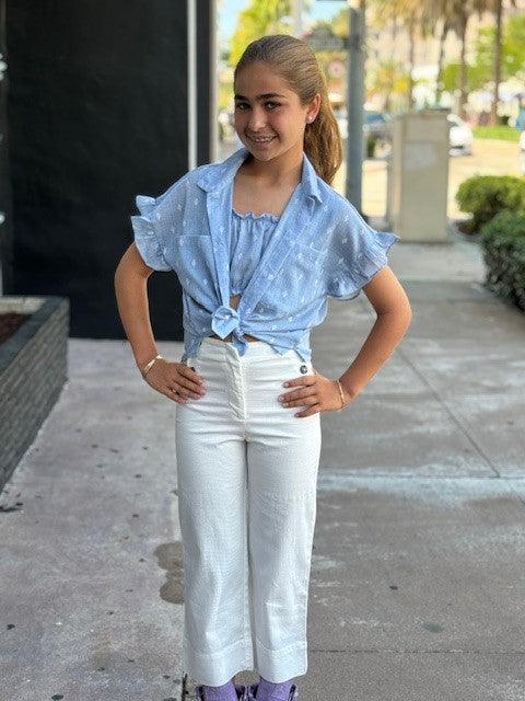 MAY White Sailor Pant - IF SO 