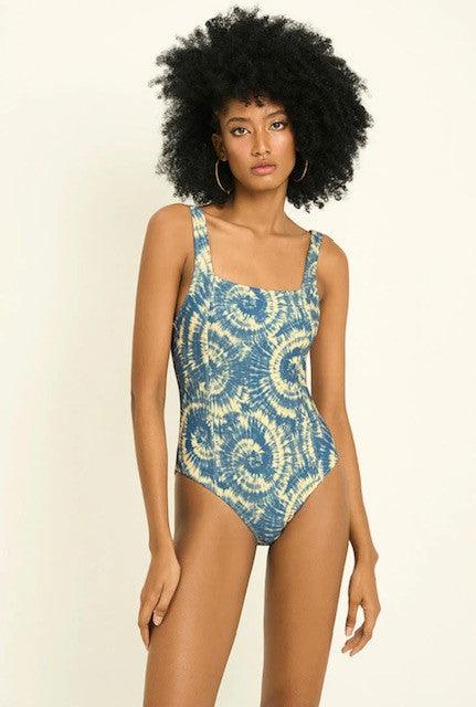 TO Blue Tie Dye Bathingsuit - IF SO 