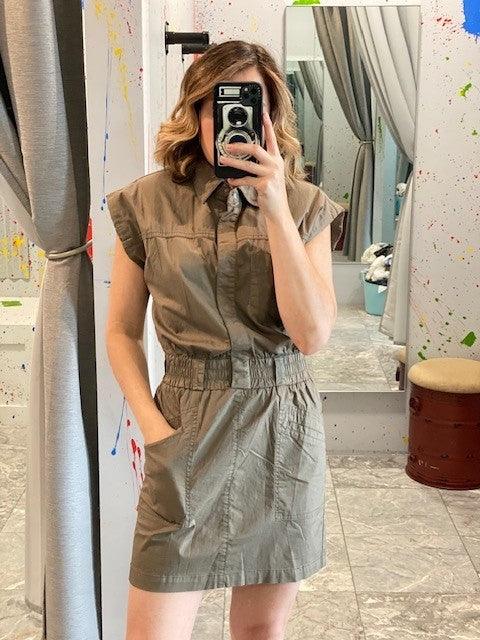 PD Olive Utility Dress - IF SO 