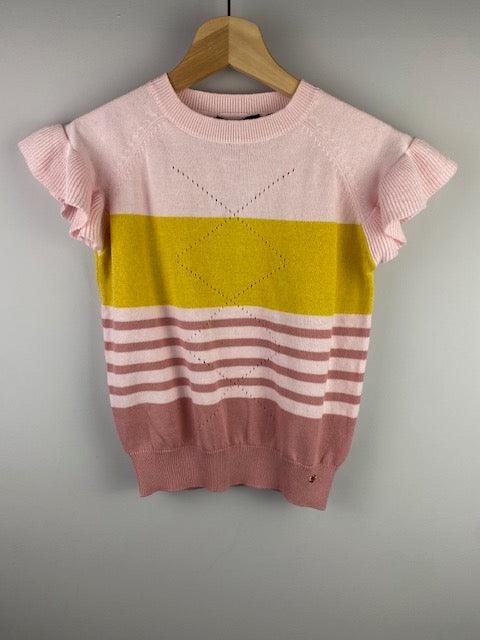 NO Pink/Gold Knit Top - IF SO 