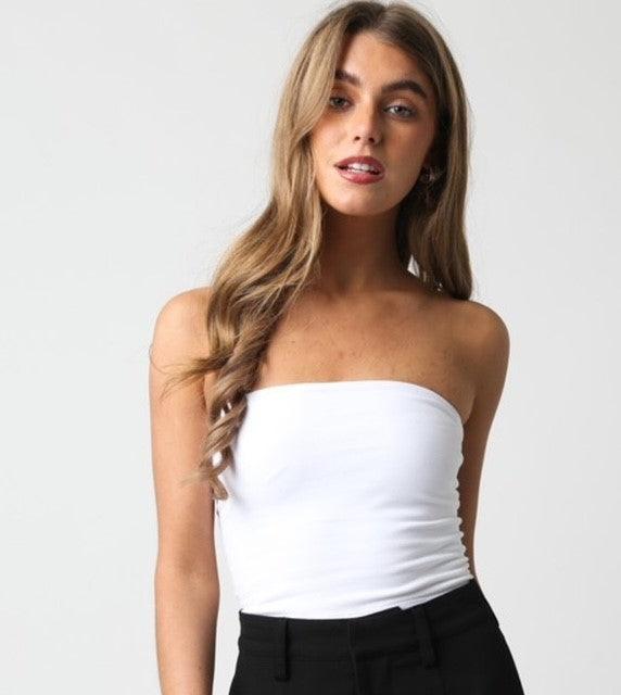 OL White Tube Top - IF SO 
