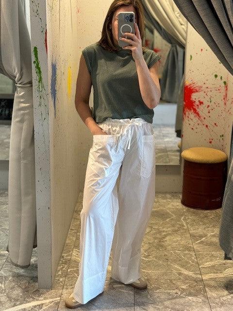 RP White Poplin Pant - IF SO 