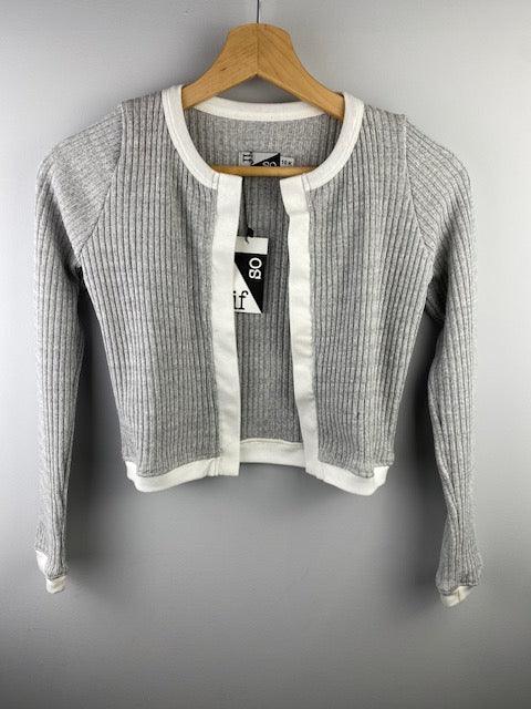 IS Grey Knit Cardigan - IF SO 