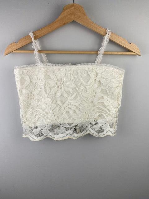 IS White Lace Top - IF SO 
