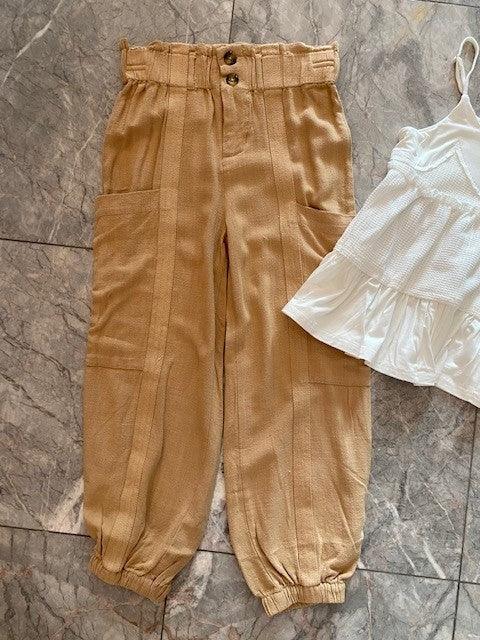 TR Khaki Cargo Jogger - IF SO 