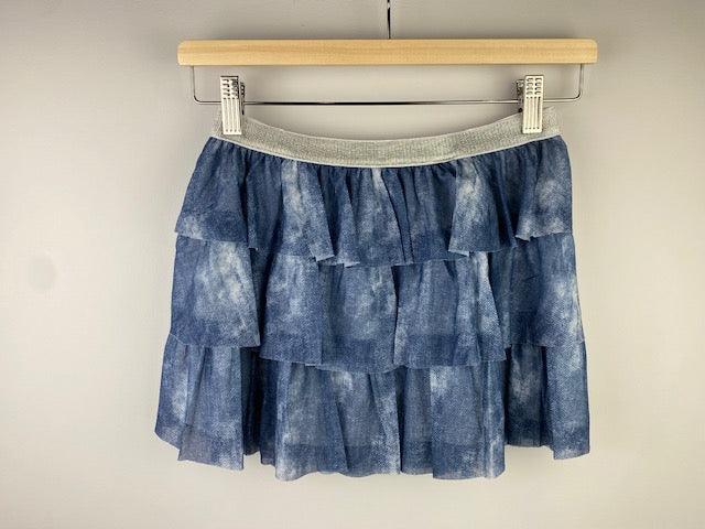 MI Denim Mesh Skirt - IF SO 