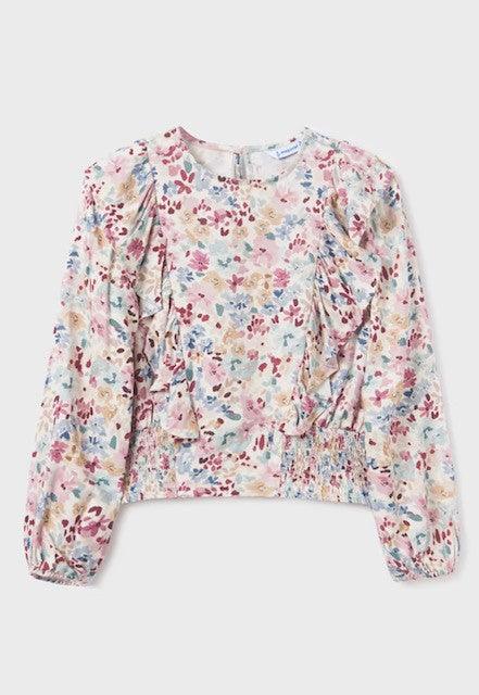 MAY Pastel Floral Top - IF SO 