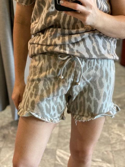 CH Leopard Print Terry Short - IF SO 