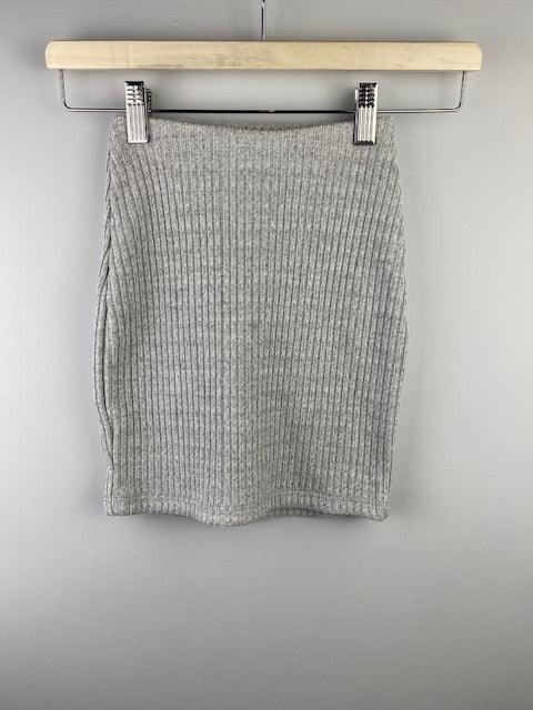 IS Grey Knit Skirt - IF SO 