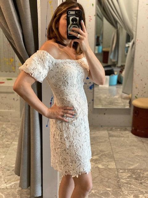 LP White Eyelet Dress - IF SO 