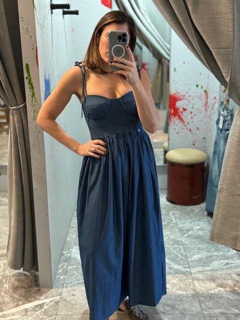 KG Denim Midi Dress - IF SO 