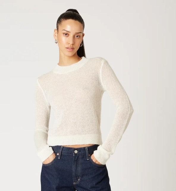 Ni White Lightweight Sweater - IF SO 