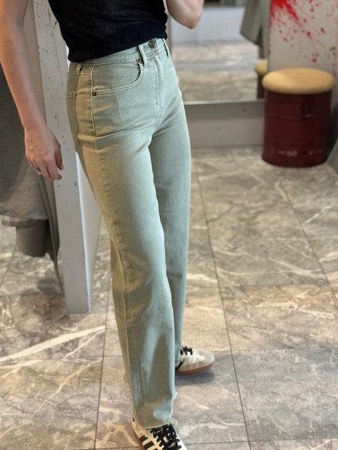 DA Pleaser Matcha Jean - IF SO 