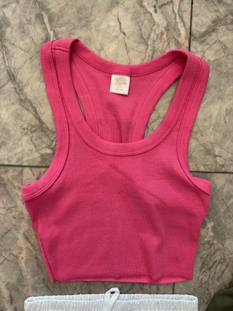 SU Pink Tank Top